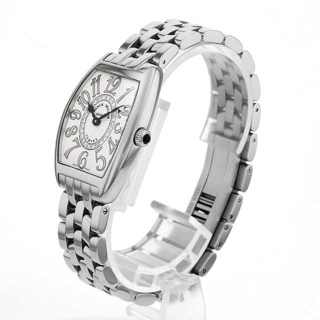 フランクミュラー トノーカーベックス 1752QZ REL CD 1R レディース 中古