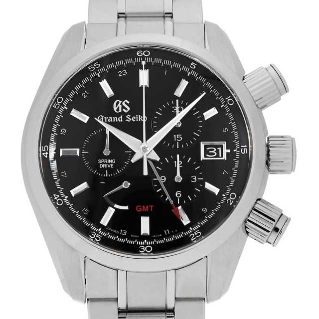 グランドセイコー SBGC203 スプリングドライブ クロノグラフ SBGC203 ブラック Grand Seiko（グランドセイコー）スポーツ
