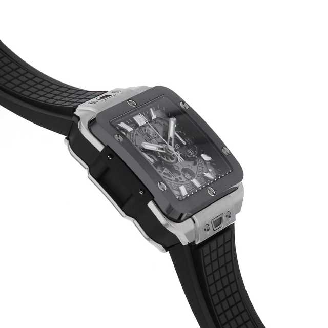 821.NM.0170.RX スケルトン HUBLOT（ウブロ）スクエア・バン ウニコ