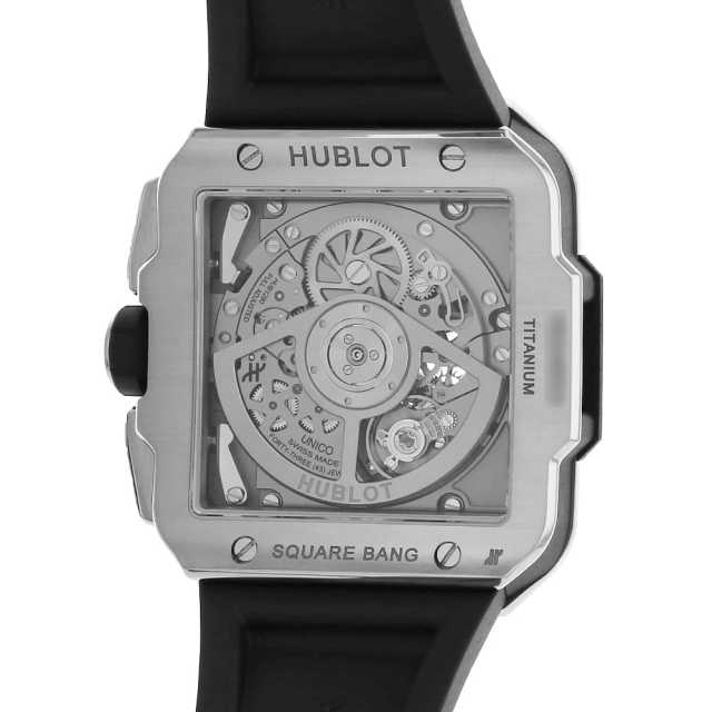 821.NM.0170.RX スケルトン HUBLOT（ウブロ）スクエア・バン ウニコ