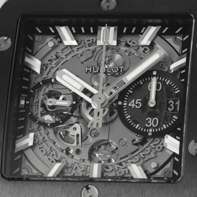 821.NM.0170.RX スケルトン HUBLOT（ウブロ）スクエア・バン ウニコ