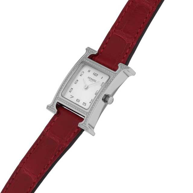 エルメス Hウォッチ HH1.235 レディース 中古