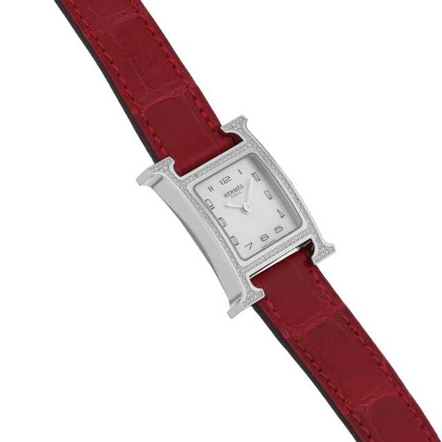 HH1.235 ホワイトシェル HERMES（エルメス）Hウォッチ 中古 | 東京