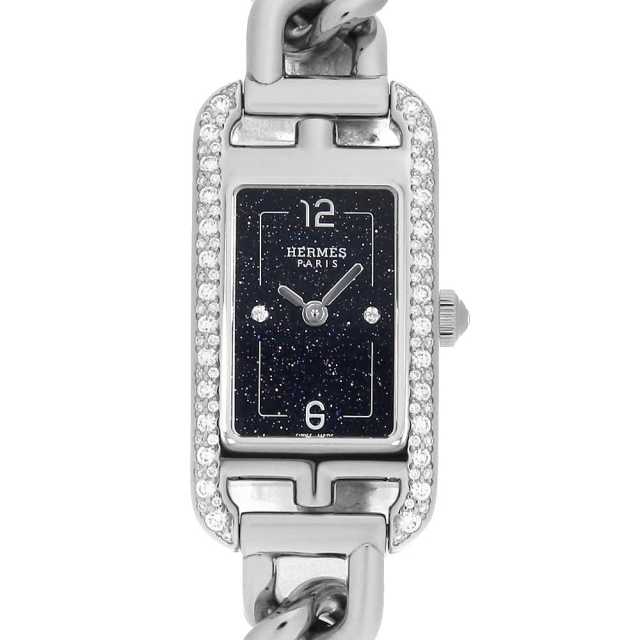 エルメス　⋆ ナンタケット HERMES】エルメス『ナンタケット デュアルタイムGM 39mm 4Pダイヤ』NA3