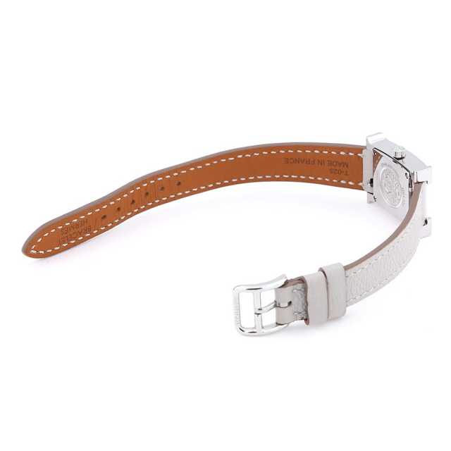 ★最終価格★SALE【6wce0399】エルメス Hウォッチミニ HH1.131 白文字盤【中古】腕時計 レディース HH1.131 ホワイトシェル HERMES（エルメス）Hウォッチミニ 中古 | 東京