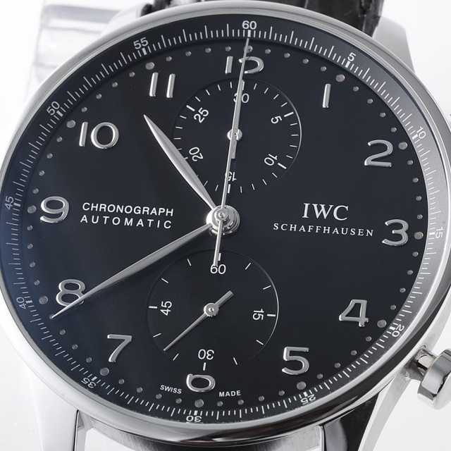 IW371447 ブラック IWC ポルトギーゼ クロノグラフ 中古 | 東京・大阪
