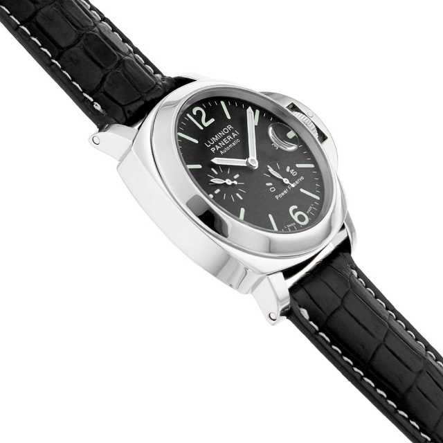 パネライ ルミノールパワーリザーブ PAM00090 メンズ 中古