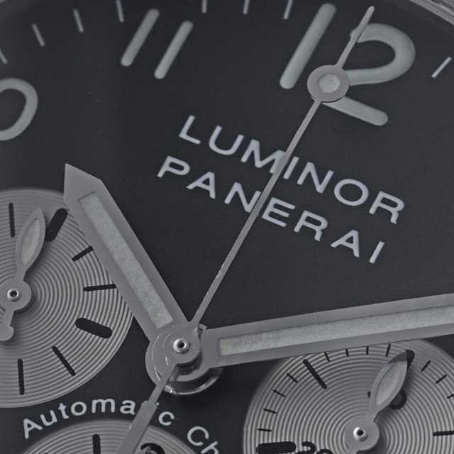 PAM00052 ブラック PANERAI（パネライ）ルミノール クロノグラフ 世界