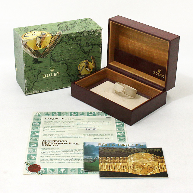 68258 アイボリー ROLEX（ロレックス）デイトジャスト ピラミッド