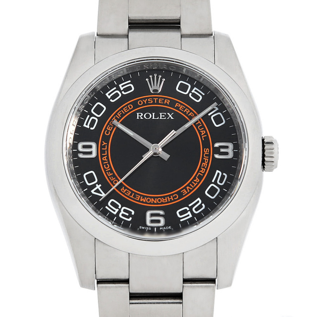116000 ブラック ROLEX（ロレックス）オイスターパーペチュアル 中古  