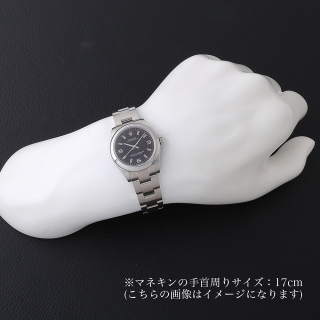 177200 ブラック ROLEX（ロレックス）オイスターパーペチュアル 中古  