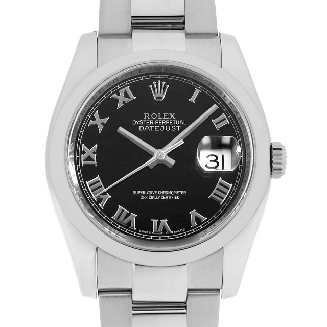 116200 ブラック ROLEX（ロレックス）デイトジャスト 中古 | 東京  
