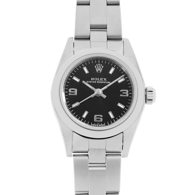 76080 ブラック ROLEX（ロレックス）オイスターパーペチュアル 中古 