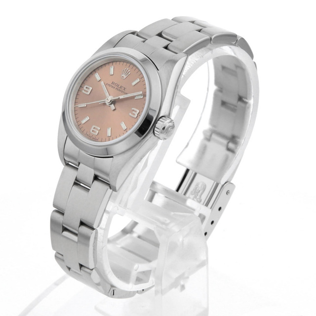 76080 ピンク ROLEX（ロレックス）オイスターパーペチュアル 中古  