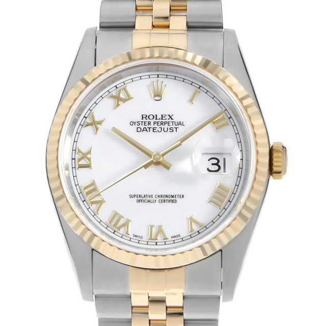 16233 ホワイト ROLEX（ロレックス）デイトジャスト 中古 | 東京・大阪  