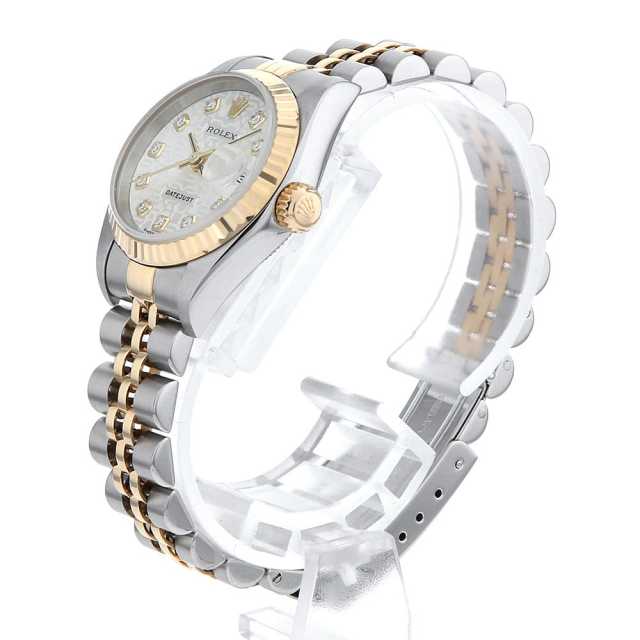 79173G シルバー ROLEX（ロレックス）デイトジャスト 10Pダイヤ