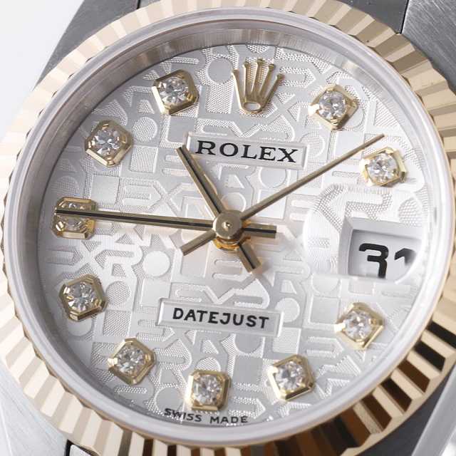 79173G シルバー ROLEX（ロレックス）デイトジャスト 10Pダイヤ