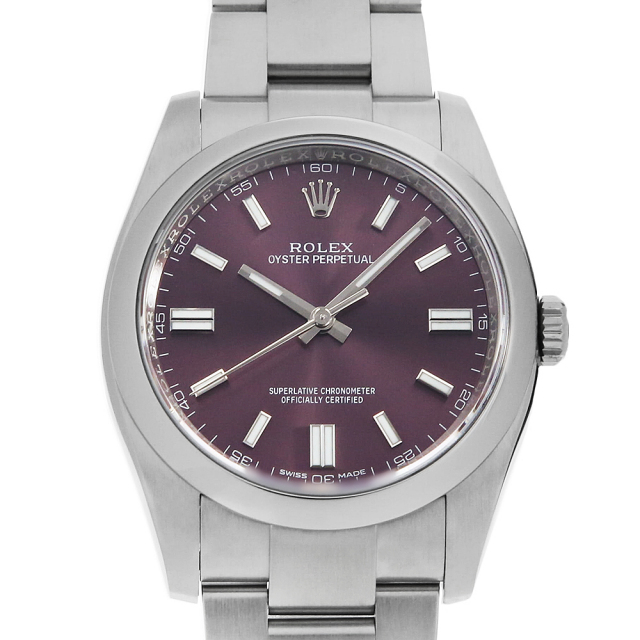 116000 レッドグレープ ROLEX（ロレックス）オイスターパーペチュアル 