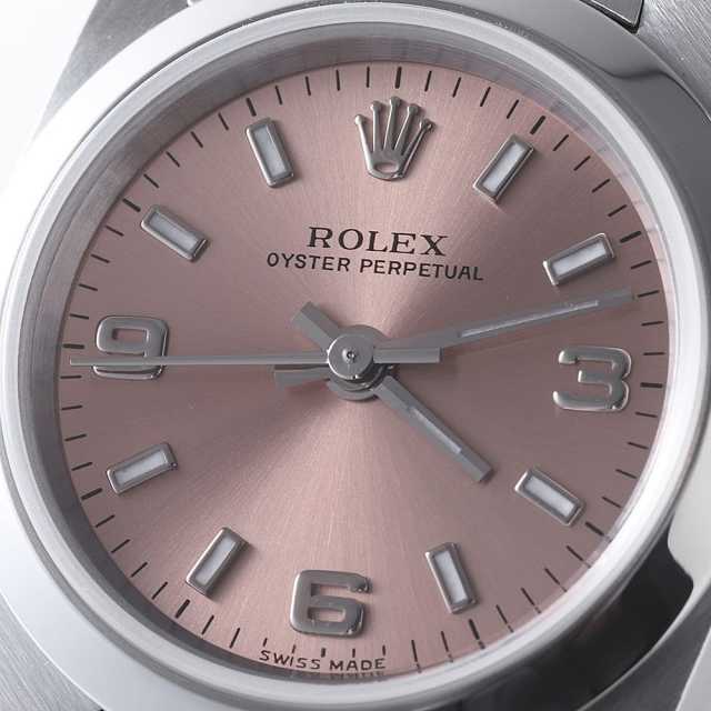 76080 ピンク ROLEX（ロレックス）オイスターパーペチュアル 中古  