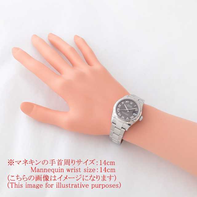 278344RBR ダークグレー ROLEX（ロレックス）デイトジャスト31