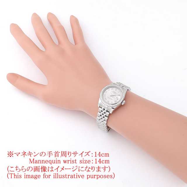 179384 グレー ROLEX（ロレックス）デイトジャスト ベゼルダイヤ