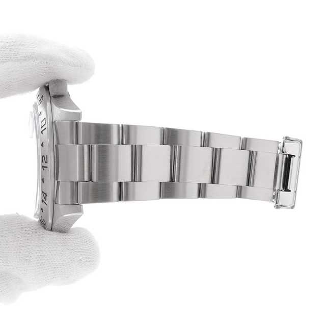 ROLEX ロレックス エクスプローラーII 16570 ブラック F番 中古