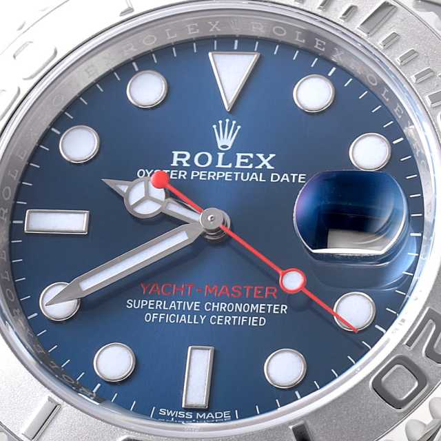 rheatabbu zte flip ブルー 116622 ブルー ROLEX（ロレックス）ヨットマスター ロレジウム