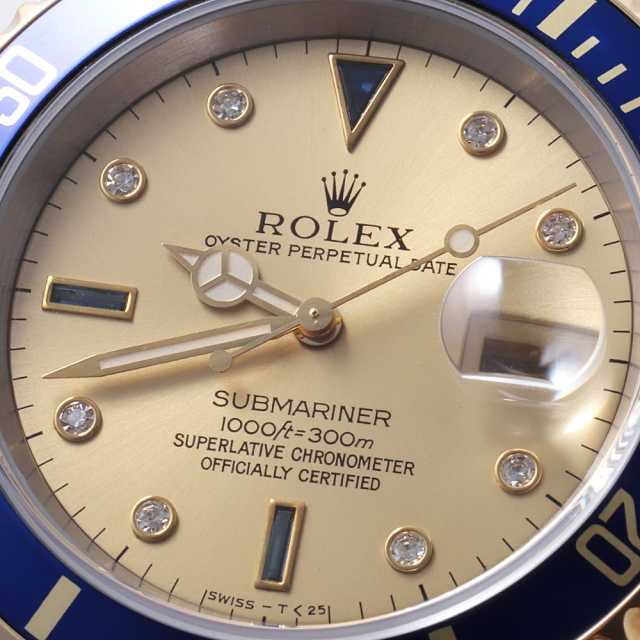 ロレックス サブマリーナ 16613SG メンズ 中古