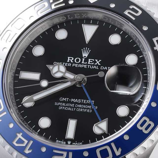 126710BLNR ブラック ROLEX（ロレックス）GMTマスターII 中古