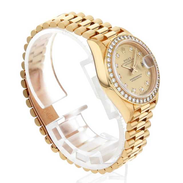 79138G シャンパン ROLEX（ロレックス）デイトジャスト ベゼル