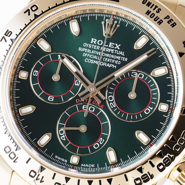 ROLEX ロレックス Daytonaメンズグリーン 116520 楽天市場】ロレックス（ROLEX）デイトナ 116508 グリーンダイヤル 18K