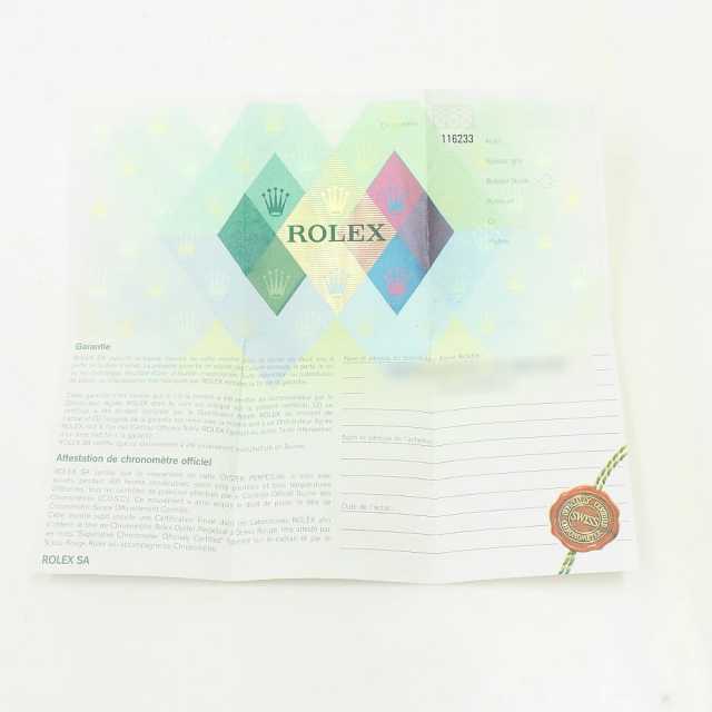 ロレックス デイトジャスト 116233 メンズ 中古