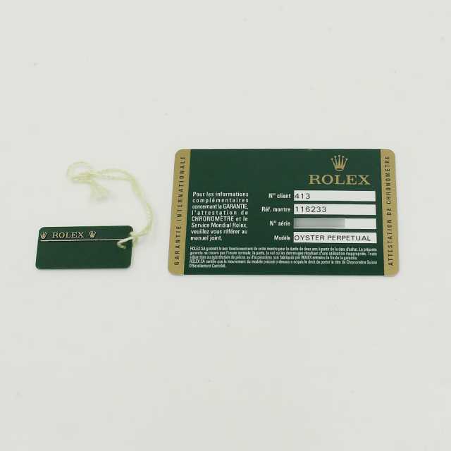 ロレックス デイトジャスト 116233 メンズ 中古
