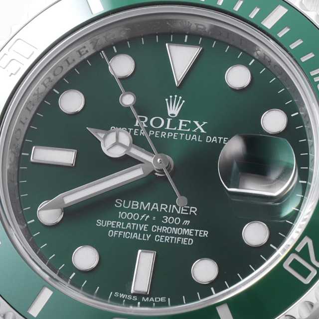 116610LV グリーン ROLEX（ロレックス）サブマリーナ デイト