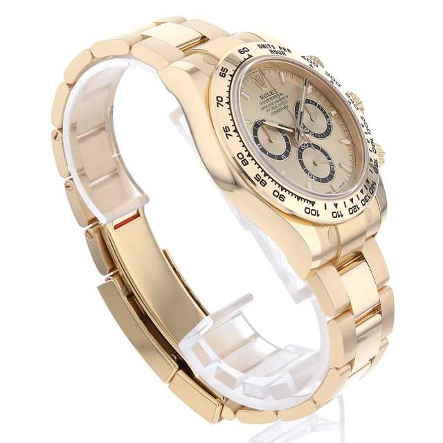 【定価￥126500】キングサイズ42＆現行モデル！ライナー付き完品！ショット 126508 ゴールド ROLEX（ロレックス）コスモグラフ デイトナ 中古