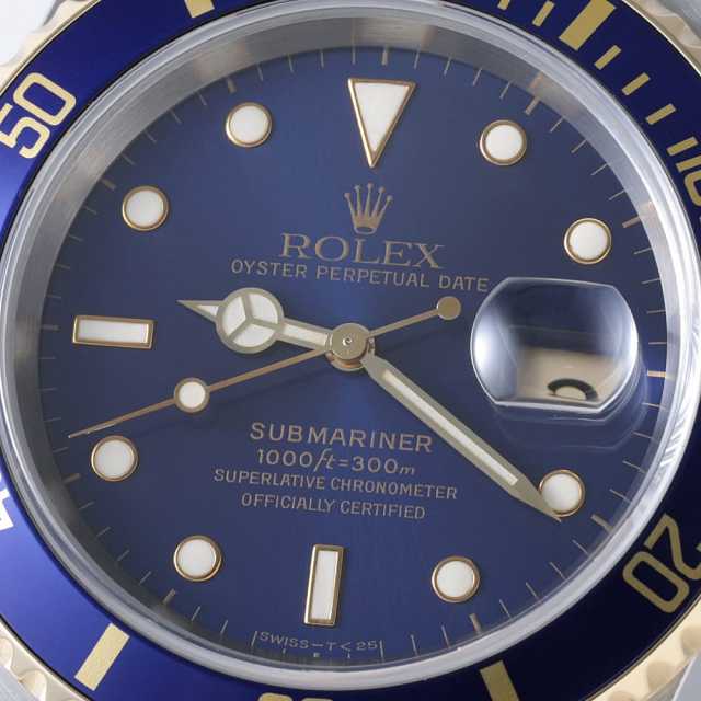 16613 ブルー ROLEX（ロレックス）サブマリーナ デイト 中古 | 東京
