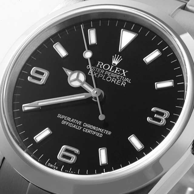114270 ブラック ROLEX（ロレックス）エクスプローラーI 中古 | 東京