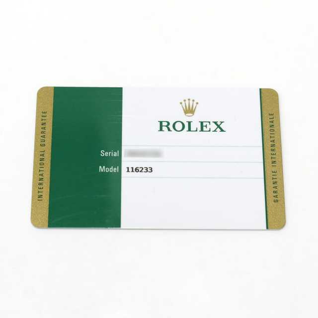 ロレックス デイトジャスト 116233G メンズ 中古