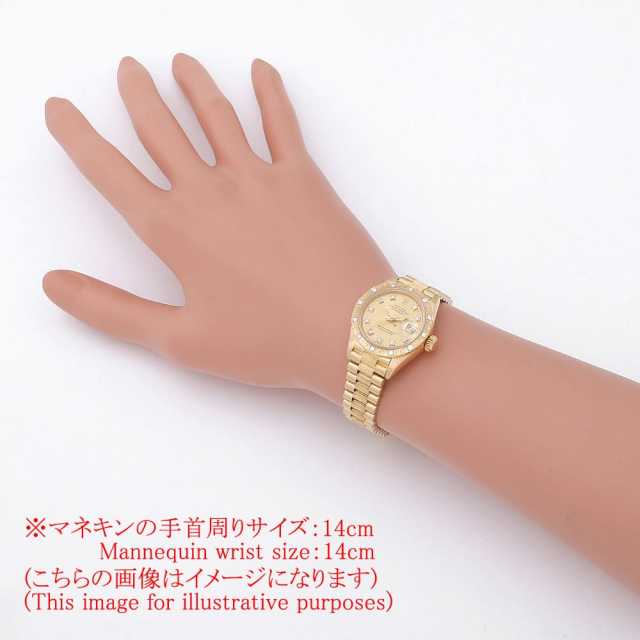 ROLEX ロレックス 69258G デイトジャスト ベゼル 10P ダイヤモンド 腕時計 K18YG K18YG ダイヤモンド レディース [中古] ROLEX ロレックス 69158G デイトジャスト ベゼル ダイヤモンド 腕時計