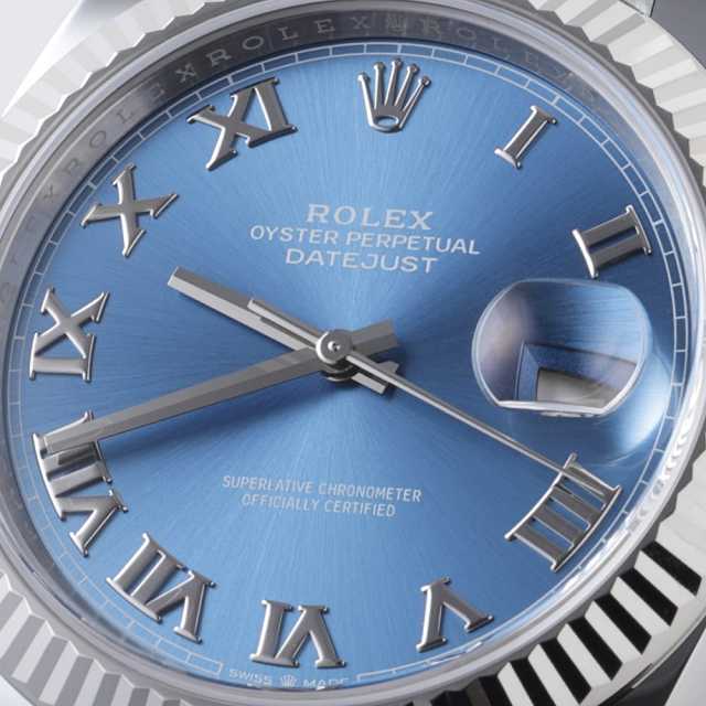 126334 ブルー ROLEX（ロレックス）デイトジャスト41 中古 | 東京