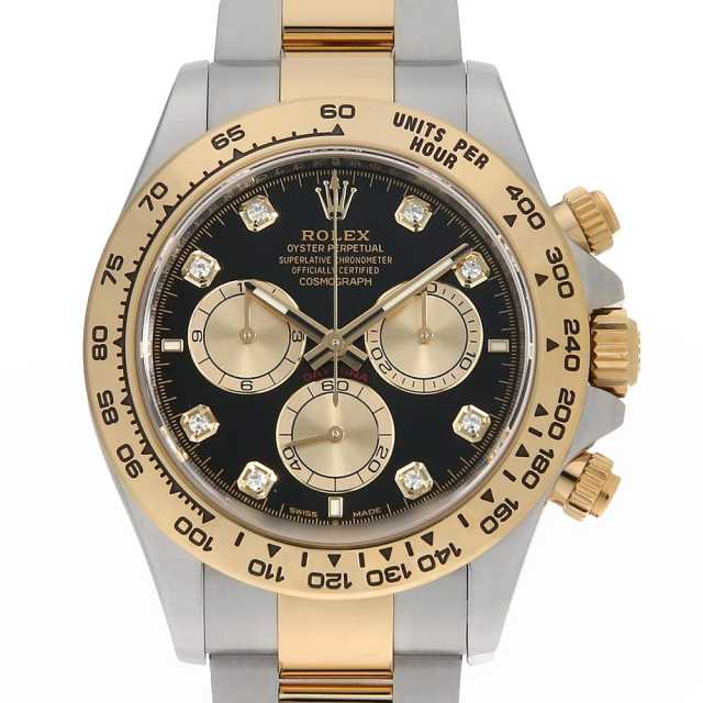 126503G ブラック ROLEX（ロレックス）コスモグラフ デイトナ 8Pダイヤ