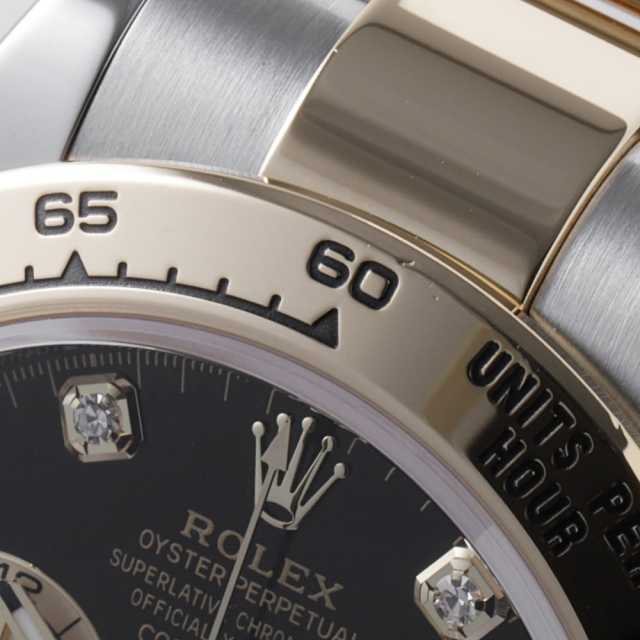 126503G ブラック ROLEX（ロレックス）コスモグラフ デイトナ 8Pダイヤ