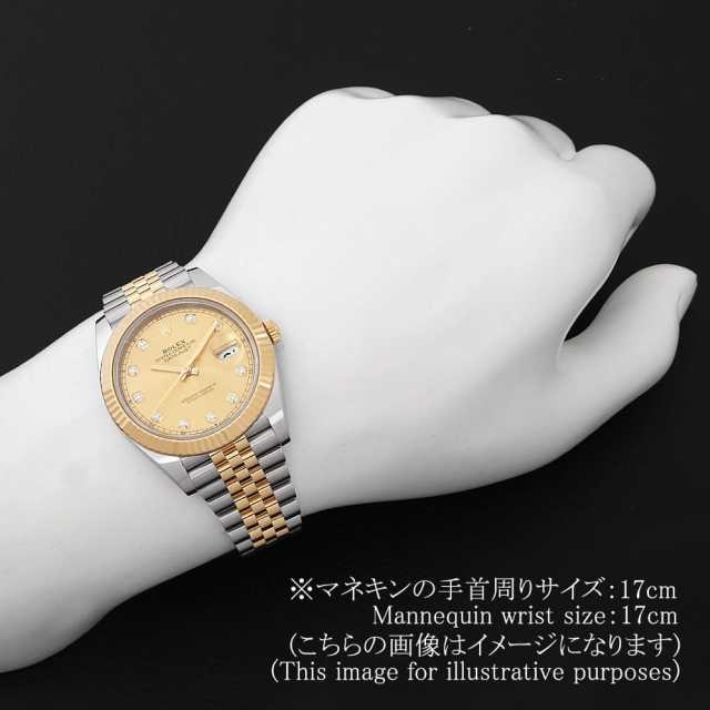 126333G シャンパン ROLEX（ロレックス）デイトジャスト41 10Pダイヤ