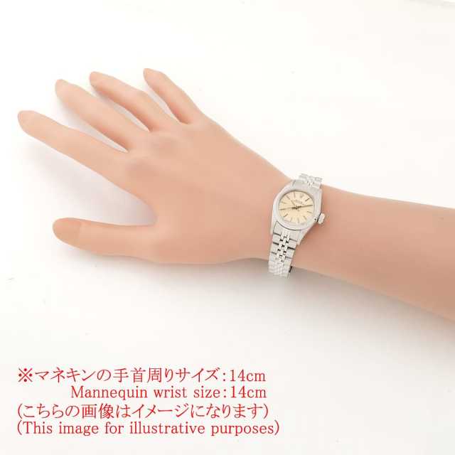 中古 ロレックス ROLEX 67194 T番(1996年頃製造) シルバー ユニセックス 腕時計 67194 シルバー ROLEX（ロレックス）オイスターパーペチュアル 中古