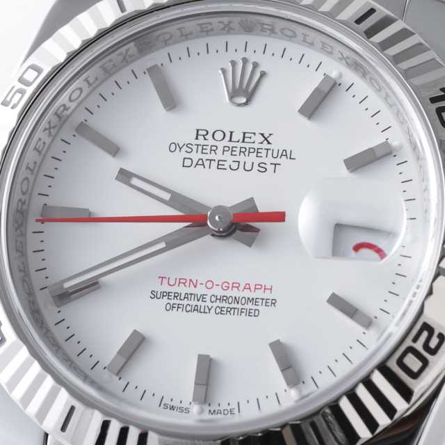 116264 ホワイト ROLEX（ロレックス）ターノグラフ 中古 | 東京・大阪