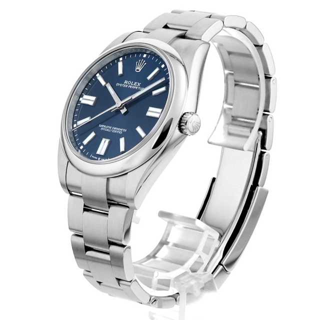 124300 ブルー ROLEX（ロレックス）オイスターパーペチュアル41 中古