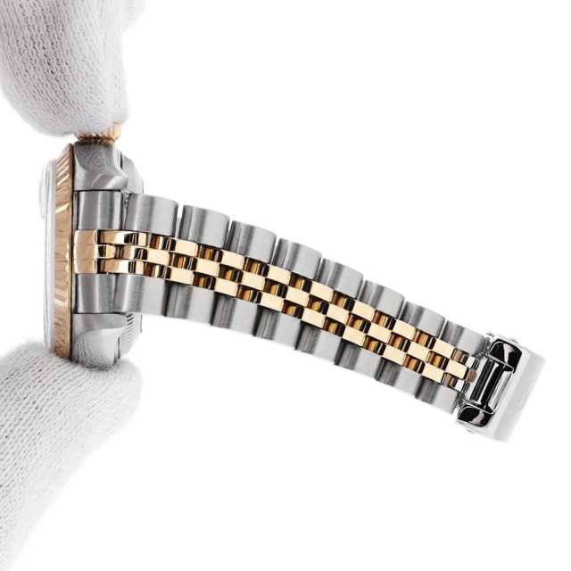 ロレックス デイトジャスト 10Pダイヤ 79173G シャンパン A番 レディース 中古 腕時計 79173G シャンパン ROLEX（ロレックス）デイトジャスト 10Pダイヤ 中古