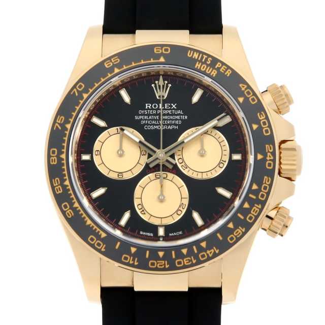 126518LN ブラック×ゴールド ROLEX（ロレックス）コスモグラフ