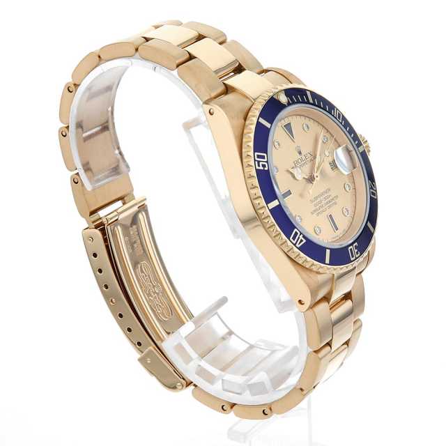 ROLEX Submariner 16618SG Men's Used