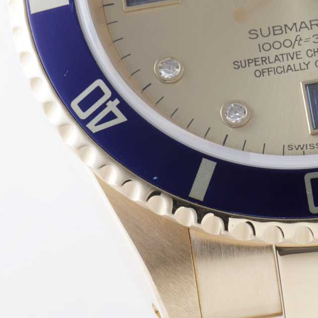 ROLEX Submariner 16618SG Men's Used